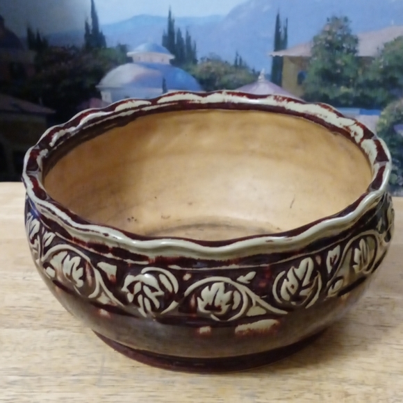 🏘Vintage Cancun Ceramic Souvenir Bell & A Vintage Pottery Bowl,Nice Gifts! 🐢🐊 - Picture 7 of 9
